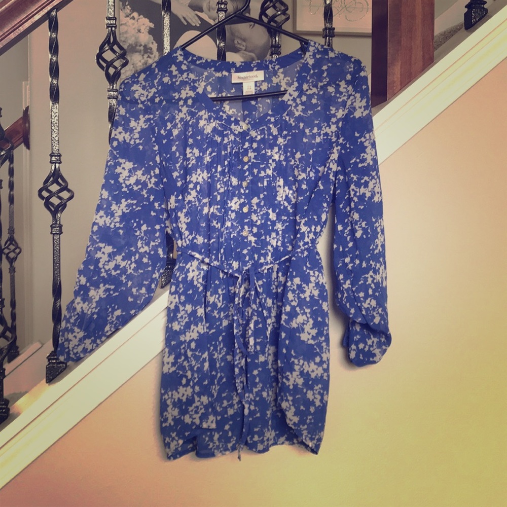 Motherhood Maternity Blouse- Large